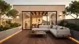 Wysoki Loft Terrasa