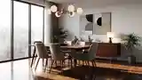 Refined Mid-Century Modern Dining Room