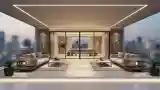 Luxury Penthouse Lounge with City View