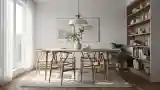 Elegant Scandinavian Dining Room