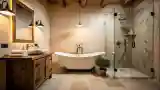 Rustic Bathroom Elegance