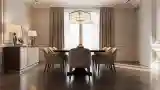Zakwaterowanie eleganckiego salonu do jedzenia