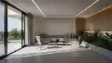 Minimalist Terrace with Concrete Floor