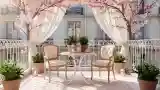 Wysoki Balkon W Stylu Francuskim