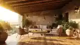 Rustic Terrace Elegance