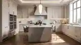 Nowoczesna Kuchnia W Łagodnym Stylu