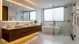 Minimalist Bathroom with Luxurious Touches