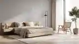 Japandi Bedroom in Material Minimalism