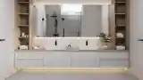Minimalist Bathroom with Calming Aura
