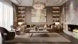Pomarańczowa Sala W Spałych Kolorach