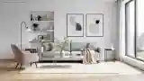 Minimalistowy salon z elegancją