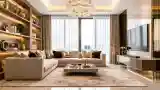Luxury Living Room with View