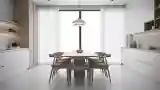 Wysokiej klasy jadalnia w minimalistycznym stylu