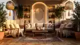 Elegant Mediterranean Terrace Lounge