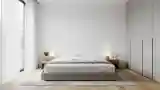 Minimalist Master Bedroom in Wood