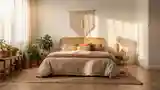 Wysoki styl boho w sypialni