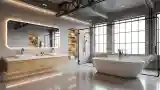 Kosmetyczna łazienka w stylu industrialnym