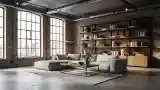 Luxurious Loft Living Space