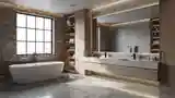 Łazienka Loft z Ciemnym Kamrem
