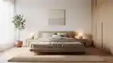 Japandi Bedroom with Wood and Light