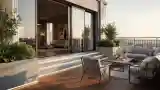 Wysoki Loft z Przestrzenią Terrasową