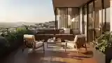 Luxury Mid Century Modern Terrace Lounge