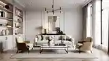 Salon Nowoczesny z Elegancją Klasyczną