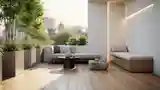 Terasa Japandi z Wysoką Klasą