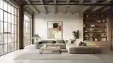 Industrial Loft Living Room