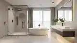 Modern Luxury Bathroom with Minimalist Elegance
