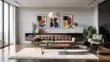 Modernist Living Room Elegance