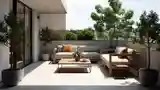Elegant Japandi Terrace
