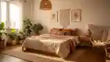 Wysoki styl boho w sypialni