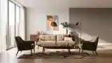 Golden Mid-Century Modern Lounge