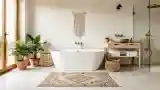 Spacious Bohemian Bathroom Retreat
