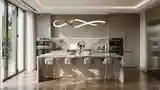 Glamour Kitchen with Marble and Gold