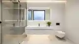 Modern Bathroom with Marble