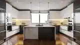 Minimalist Kitchen with Marble