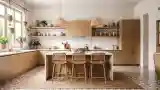 Natural Kitchen with Warm Textures