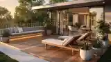 Luxurious Mid Century Modern Terrace