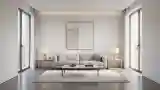 Elegancki salon minimalistyczny