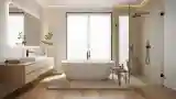 Serene Bath with Minimalist Elegance