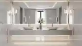 Marble Elegance in a Luxurious Bathroom