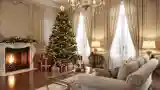 Elegant French Christmas Parlor