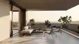 Elegant Minimalist Terrace Lounge