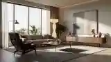 Elegant Mid-Century Modern Living Room