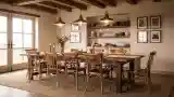 Rustic Elegance Dining Room