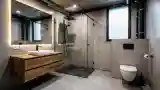 Raw Elegance in the Bathroom