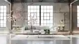 High-End Industrial Living Room