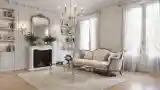Classical Lounge with Crystal Chandeliers